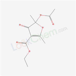 ethyl 5-acetyloxy-2,5-dimethyl-4-oxo-furan-3-carboxylate