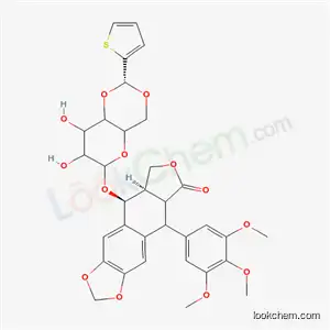 4,6-O-テニリデン-β-D-グルコピラノシドポドフィロトキシン