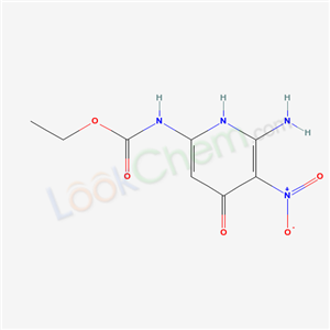 ethyl N-(6-amino-5-nitro-4-oxo-1H-pyridin-2-yl)carbamate cas  60282-68-0