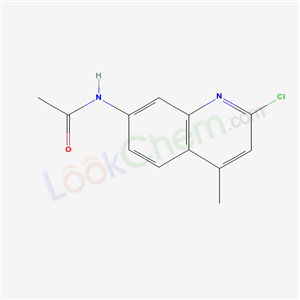 N-(2-chloro-4-methyl-quinolin-7-yl)acetamide cas  52507-64-9