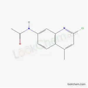 Molecular Structure of 52507-64-9 (N-(2-chloro-4-methylquinolin-7-yl)acetamide)