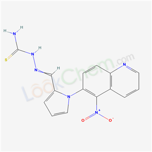 [[1-(5-nitroquinolin-6-yl)pyrrol-2-yl]methylideneamino]thiourea cas  53414-05-4
