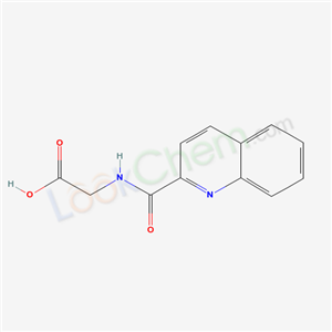 2-(quinoline-2-carbonylamino)acetic acid cas  613-58-1