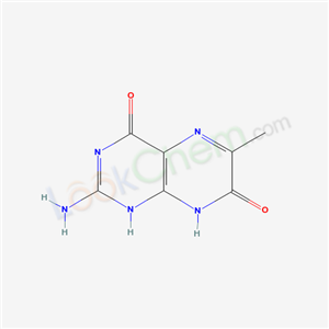 2-amino-6-methyl-1,8-dihydropteridine-4,7-dione cas  712-38-9