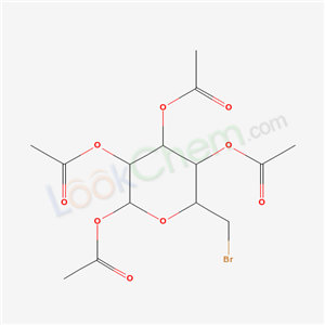 .alpha.-D-Glucopyranose, 6-bromo-6-deoxy-, tetraacetate cas  7404-34-4