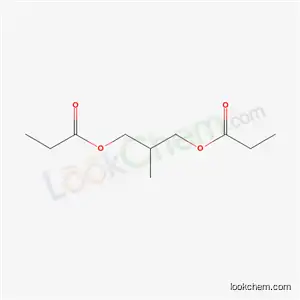 Molecular Structure of 54932-83-1 (Dipropionic acid 2-methylpropane-1,3-diyl ester)