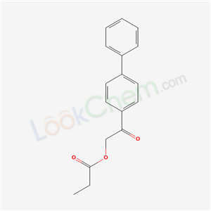 Ethanone, 1-[1,1'-biphenyl]-4-yl-2-(1-oxopropoxy)-