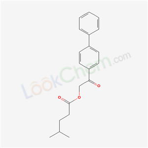 [2-oxo-2-(4-phenylphenyl)ethyl] 4-methylpentanoate cas  4376-34-5