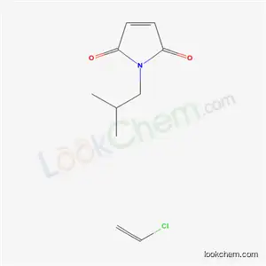 클로로에텐, 1-(2-메틸프로필)피롤-2,5-디온