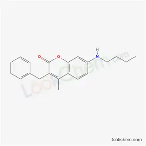 3-벤질-7-부틸아미노-4-메틸-크로멘-2-온