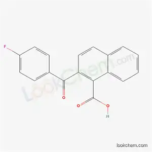 2-(4-fluorobenzoyl)naphthalene-1-carboxylic acid