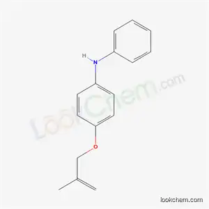 Molecular Structure of 17392-43-7 (4-[(2-methylprop-2-en-1-yl)oxy]-N-phenylaniline)