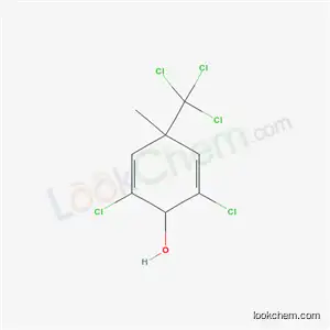 Molecular Structure of 18964-65-3 (2,6-dichloro-4-methyl-4-(trichloromethyl)cyclohexa-2,5-dien-1-ol)