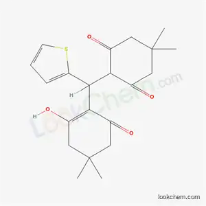 2-[(2-Hydroxy-4,4-dimethyl-6-oxo-1-cyclohexen-1-yl)(2-thienyl)methyl]-5,5-dimethyl-1,3-cyclohexanedione