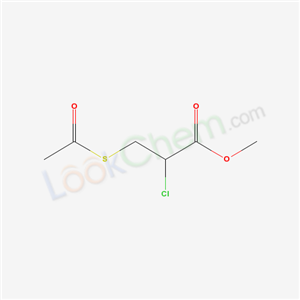 methyl 3-acetylsulfanyl-2-chloro-propanoate cas  32371-92-9