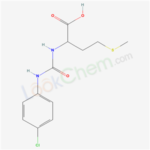 2-[(4-chlorophenyl)carbamoylamino]-4-methylsulfanyl-butanoic acid