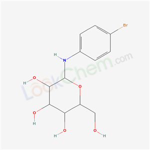 2-[(4-bromophenyl)amino]-6-(hydroxymethyl)oxane-3,4,5-triol cas  5975-04-2