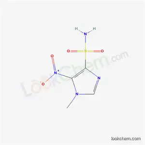 Molecular Structure of 71518-15-5 (1-Methyl-5-nitro-1H-imidazole-4-sulfonamide)