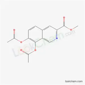 methyl 7,8-bis(acetyloxy)isoquinoline-3-carboxylate