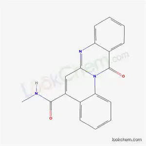 N-methyl-12-oxo-12H-quino[2,1-b]quinazoline-5-carboxamide