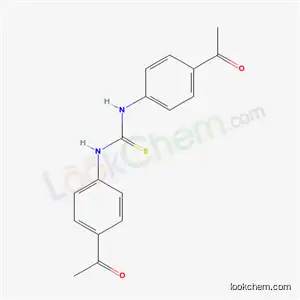 Molecular Structure of 42084-03-7 (1,3-bis(4-acetylphenyl)thiourea)