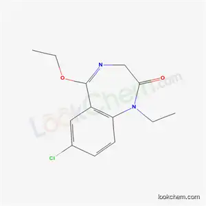 7-クロロ-5-エトキシ-1-エチル-1H-1,4-ベンゾジアゼピン-2(3H)-オン