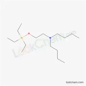 Molecular Structure of 20467-04-3 (N,N-Dibutyl-N-[2-[(triethylsilyl)oxy]ethyl]amine)
