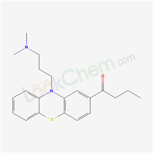1-[10-(3-dimethylaminopropyl)phenothiazin-2-yl]butan-1-one