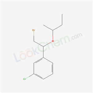 1-[2-bromo-1-(butan-2-yloxy)ethyl]-3-chlorobenzene