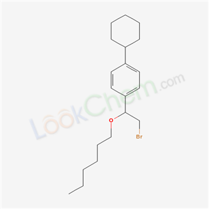 [α-(Bromomethyl)-p-cyclohexylbenzyl]hexyl ether
