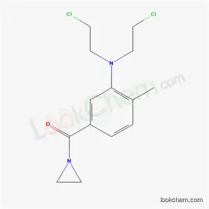 1-[3-[ビス(2-クロロエチル)アミノ]-4-メチルベンゾイル]アジリジン
