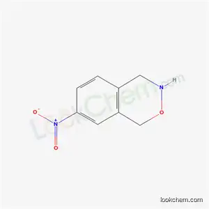 Molecular Structure of 21964-98-7 (3,4-Dihydro-7-nitro-1H-2,3-benzoxazine)