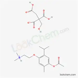 酢酸4-[2-(ジメチルアミノ)エトキシ]-2-メチル-5-(1-メチルエチル)フェニル?2-ヒドロキシ-1,2,3-プロパントリカルボン酸