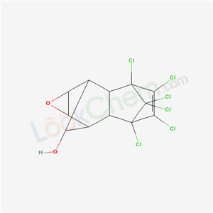 3,4,5,6,9,9-hexachloro-1a,2,2a,3,6,6a,7,7a-octahydro-2,7:3,6-dimethanonaphtho[2,3-b]oxiren-8-ol
