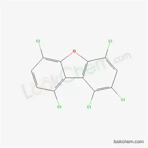 Molecular Structure of 70648-24-7 (1,2,4,6,7-PENTACHLORODIBENZOFURAN)