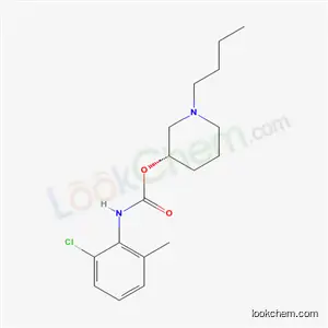 (3S)-1-ブチルピペリジン-3-イル N-(2-クロロ-6-メチルフェニル)カルバマート