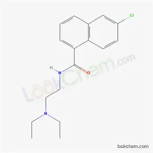 6-클로로-N-[2-(디에틸아미노)에틸]-1-나프탈렌카르복사미드