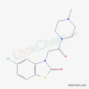 5-クロロ-3-[[(4-メチルピペラジン-1-イル)カルボニル]メチル]ベンゾチアゾール-2(3H)-オン