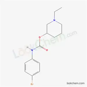 Molecular Structure of 33531-52-1 (p-Bromocarbanilic acid 1-ethyl-3-piperidinyl ester)
