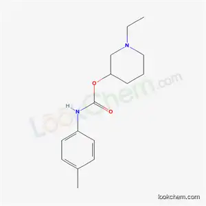 p-Methylcarbanilic acid, N-ethyl-3-piperidinyl ester