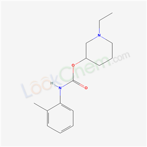 (1-ethylpiperidin-3-yl) N-(2-methylphenyl)carbamate