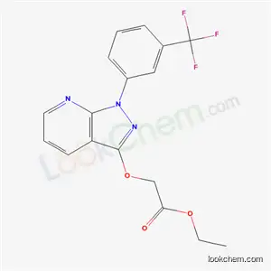[[1-[3-(トリフルオロメチル)フェニル]-1H-ピラゾロ[3,4-b]ピリジン-3-イル]オキシ]酢酸エチル
