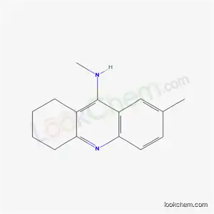 Molecular Structure of 34811-12-6 (N,7-dimethyl-1,2,3,4-tetrahydroacridin-9-amine)