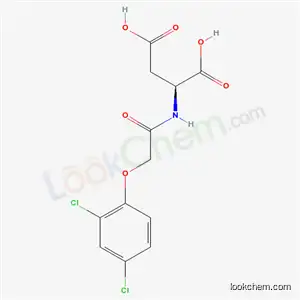 Molecular Structure of 35144-55-9 (N-[(2,4-dichlorophenoxy)acetyl]-L-aspartic acid)