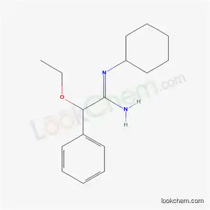 N-Cyclohexyl-2-ethoxy-2-phenylacetamidine