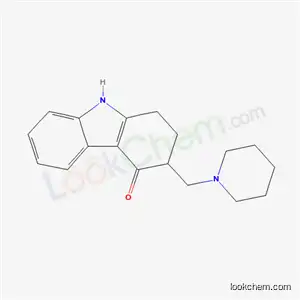 Molecular Structure of 35557-10-9 (3-(1-piperidylmethyl)-1,2,3,9-tetrahydrocarbazol-4-one)