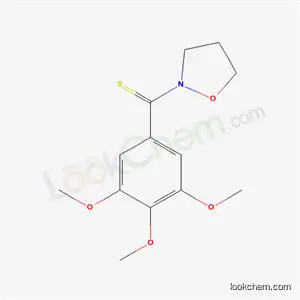 Molecular Structure of 35624-96-5 (2-(3,4,5-Trimethoxythiobenzoyl)isoxazolidine)