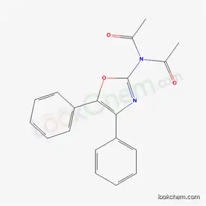 Molecular Structure of 35629-40-4 (N-Acetyl-N-(4,5-diphenyl-2-oxazolyl)acetamide)