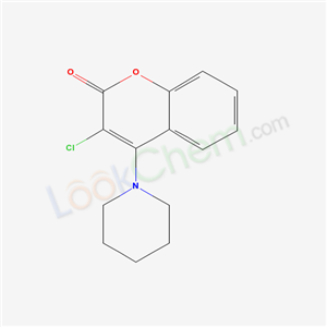2H-1-Benzopyran-2-one, 3-chloro-4- (1-piperidinyl)- cas  36048-07-4