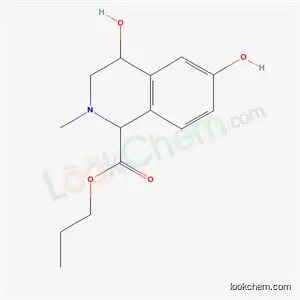 1,2,3,4-テトラヒドロ-4,6-ジヒドロキシ-2-メチル-1-イソキノリンカルボン酸プロピル